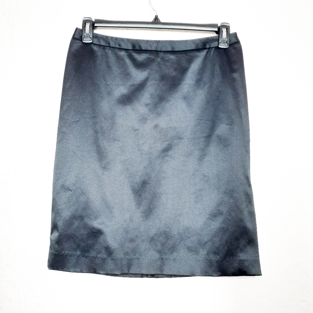 Isaac Mizrahi Black Above Knee Pencil Skirt Size 6
